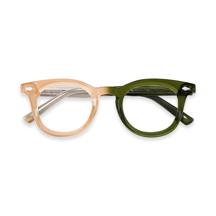 Eydology_Roy_Light_Pink_to_Olive_Green_Glasses_2