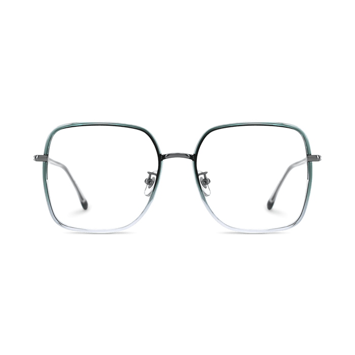 Eydology Ruth Crystal Blue Green/Gun glasses 2
