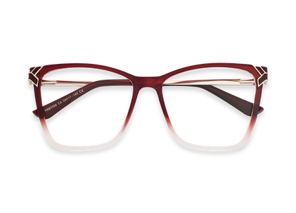 Eydology Samantha Crystal Brown Gradient Glasses 1
