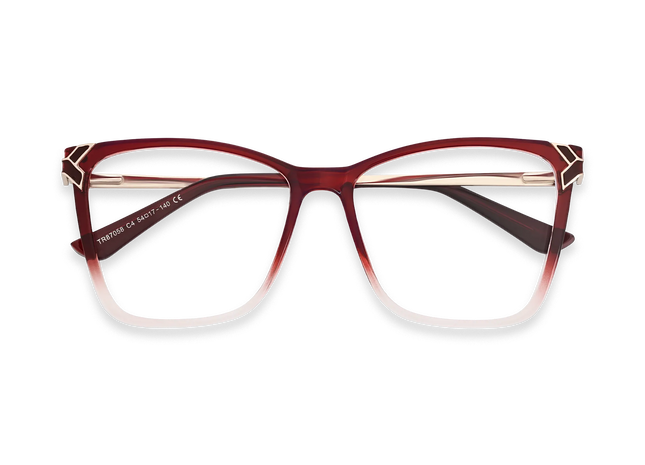 Eydology Samantha Crystal Brown Gradient Glasses 1