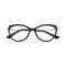 Eydology Sariah Black/Gold Glasses 1