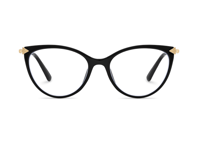 Eydology Sariah Black/Gold Glasses 2