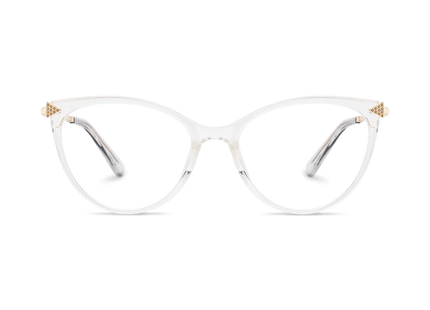 Eydology Sariah Clear/Gold Glasses 2