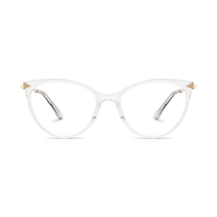 Eydology Sariah Clear/Gold Glasses 2