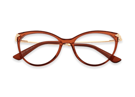 Eydology Sariah Honey/Gold Glasses 1