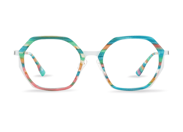 Eydology Serenity White Eyewear 1