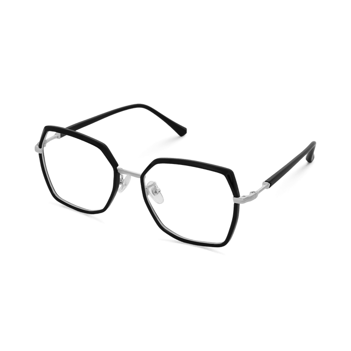 Eydology Skyla Black/Silver Glasses 5