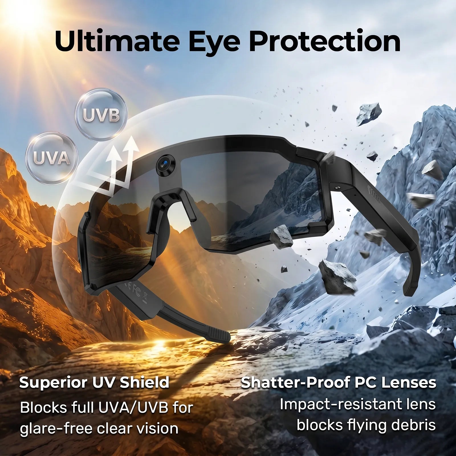 Eydology Smart 05 Black AI Smart Glasses 10
