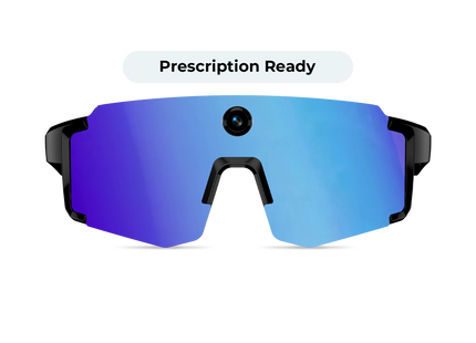 Eydology Smart 05 Black w Blue Mirror Lens AI Smart Glasses 1