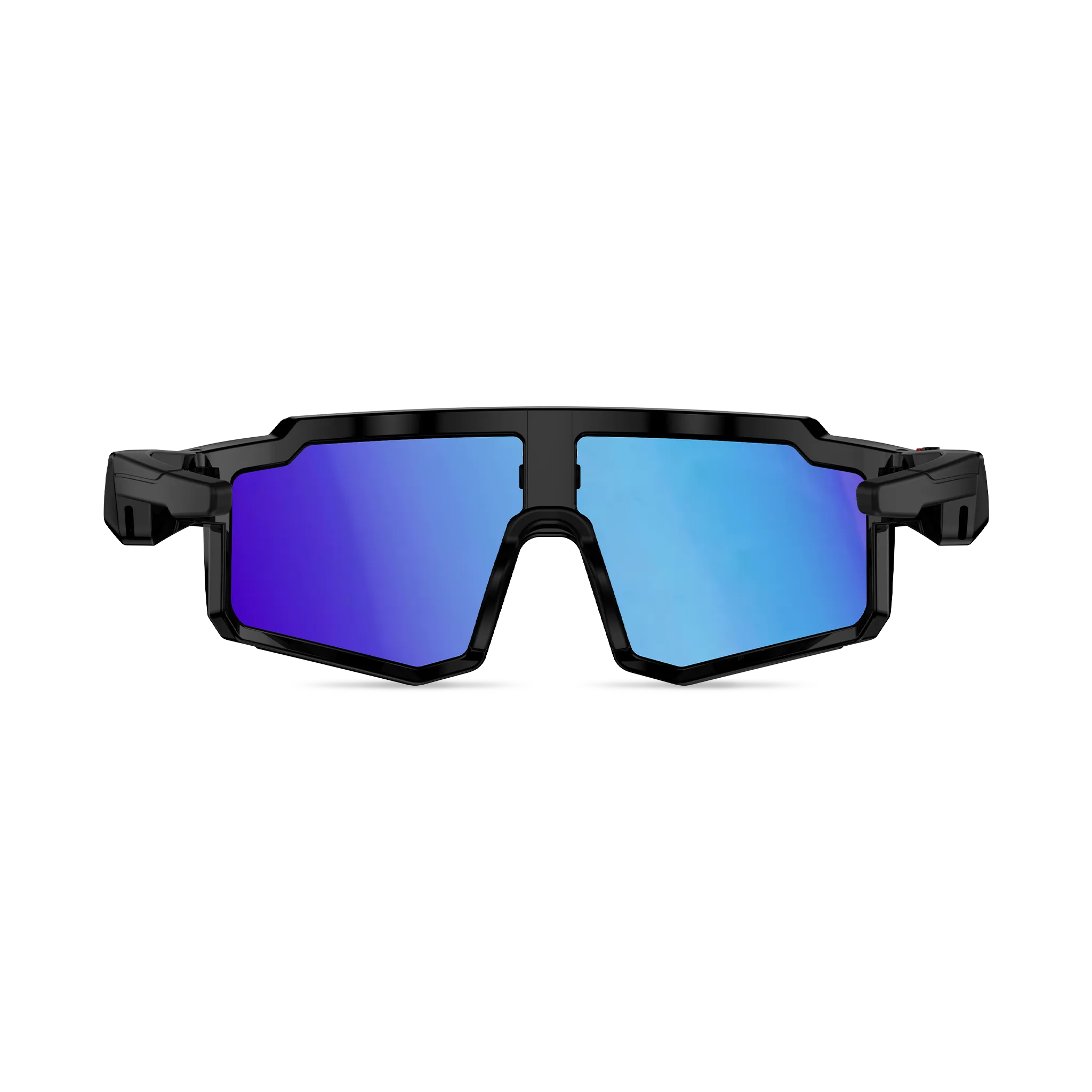 Eydology Smart 05 Black w Blue Mirror Lens AI Smart Glasses 4