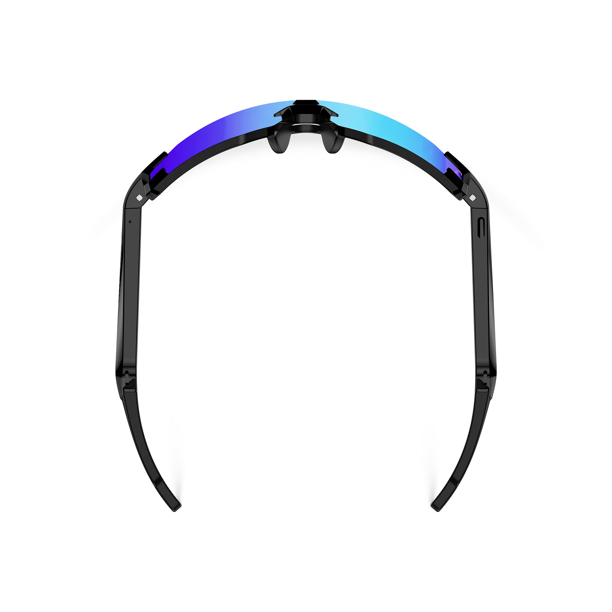 Eydology Smart 05 Black w Blue Mirror Lens AI Smart Glasses 5