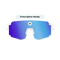 Eydology Smart 05 White w Blue Mirror Lens AI Smart Glasses 1