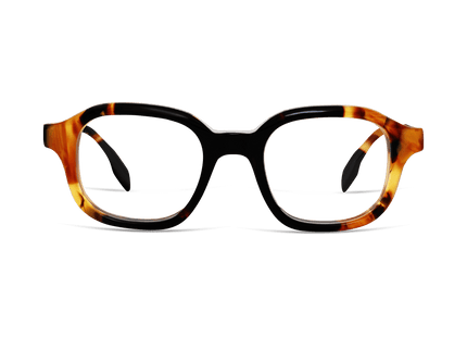 Eydology Soren Amber Tortoise Glasses 1