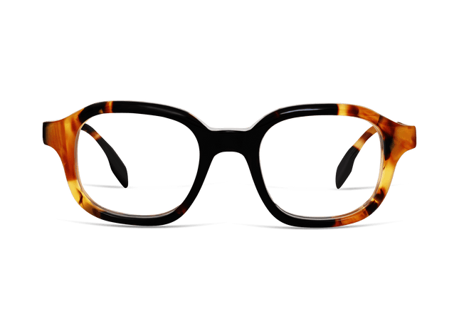 Eydology Soren Amber Tortoise Glasses 1
