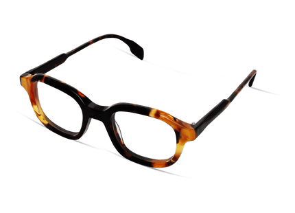 Eydology Soren Amber Tortoise Glasses 2