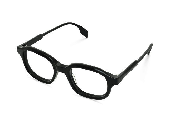 Eydology Soren Black Glasses 2