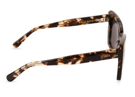 Eydology Stella Blonde Tortoise Frame Grey Lens Glasses 3