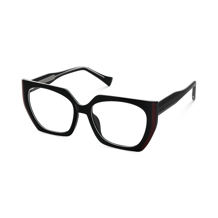 Eydology Sterling Black Women's Cat Eye Glasses 3