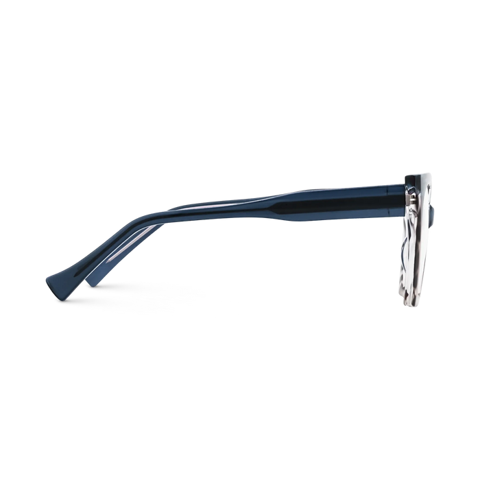 Eydology Sterling Crystal Blue Women's Cat Eye Glasses 4