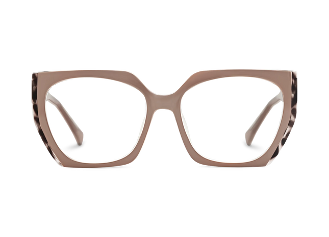 Eydology Sterling Dusty Pink Women's Cat Eye Glasses 2