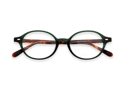 Eydology Sylvia Clear Green Glasses 3