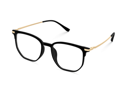 Eydology Tadeo Black/Gold Glasses 3