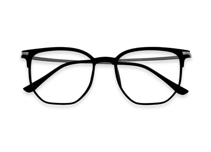 Eydology Tadeo Black/Silver Glasses 1