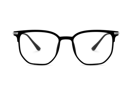 Eydology Tadeo Black/Silver Glasses 2