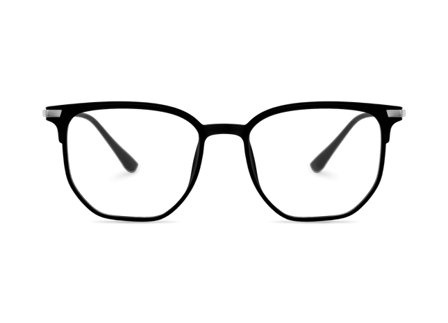 Eydology Tadeo Black/Silver Glasses 2