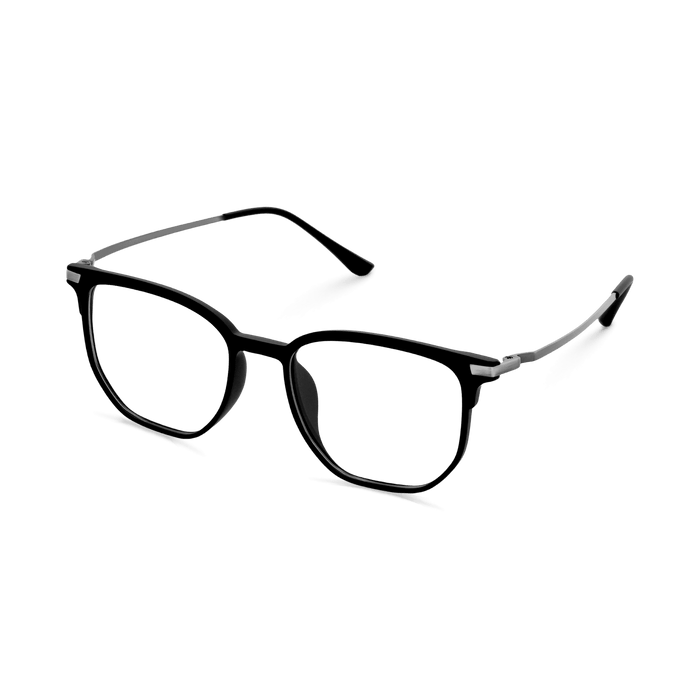 Eydology Tadeo Black/Silver Glasses 3