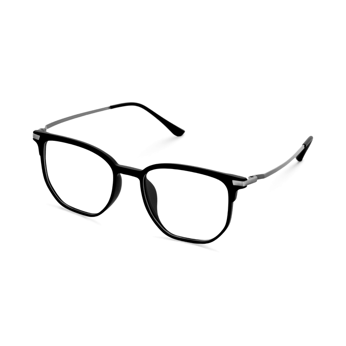 Eydology Tadeo Black/Silver Glasses 6