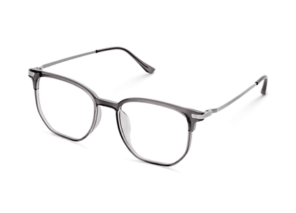 Eydology Tadeo Clear Grey/Silver Glasses 5