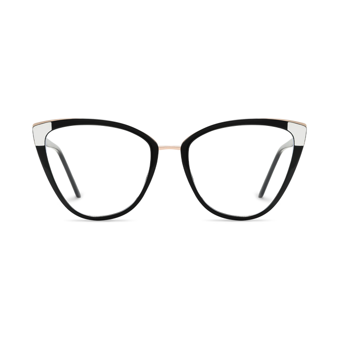Eydology Tate Black Women's Cat Eye Glasses 2