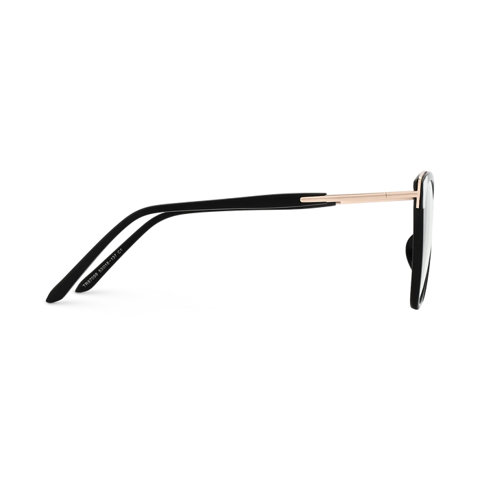 Eydology Tate Black Women's Cat Eye Glasses 4