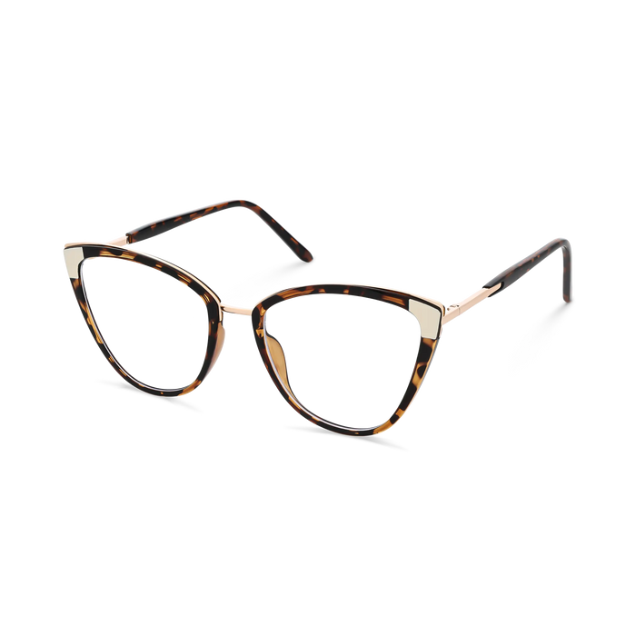 Eydology Tate Pink Tortoise Women's Cat Eye Glasses 3