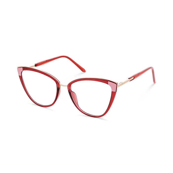 Eydology Tate Red Women's Cat Eye Glasses 3