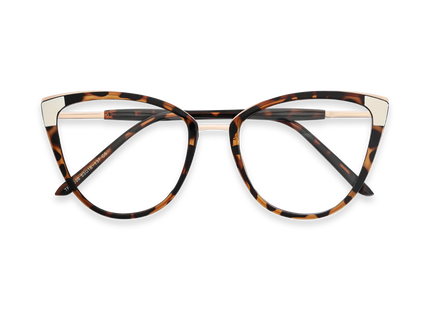 Eydology Tate Tortoise Women's Cat Eye Glasses 1