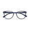Eydology Tayla Matte Navy Kids Glasses 1