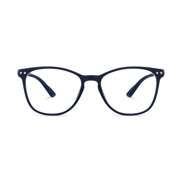 Eydology Tayla Matte Navy Kids Glasses 2