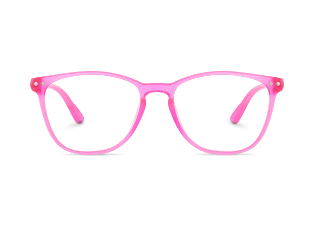 Eydology Tayla Matte Pink Kids Glasses 2