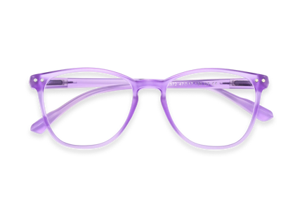 Eydology Tayla Matte Purple Kids Glasses 1