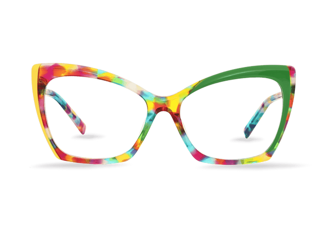 Eydology Tiana Green Glasses 1
