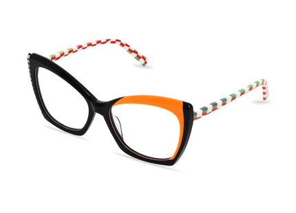 Eydology Tiana Orange Glasses 2