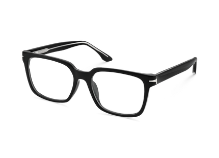 Eydology Trenton Black Square Eyeglasses 3