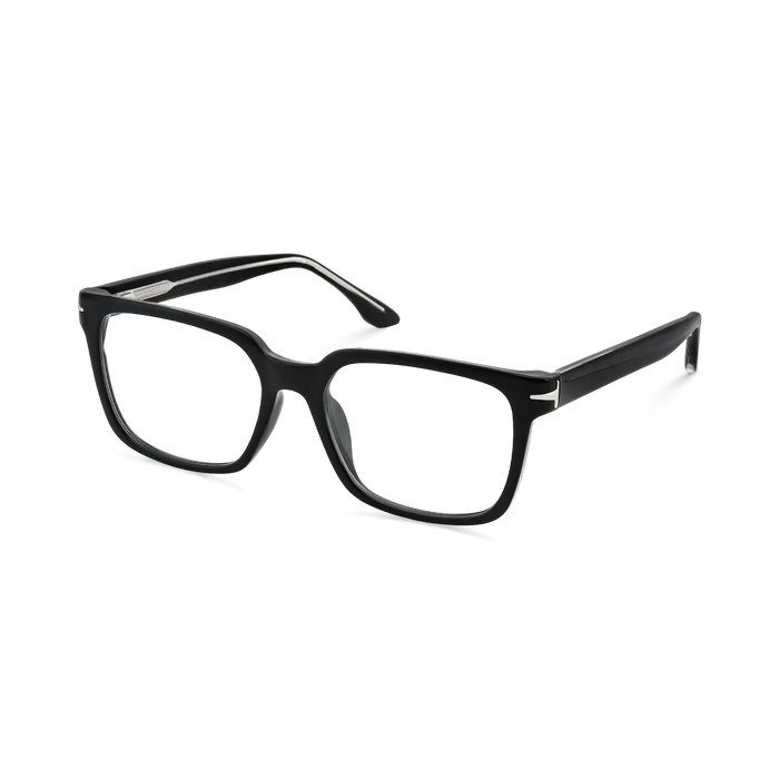 Eydology Trenton Black Square Eyeglasses 3