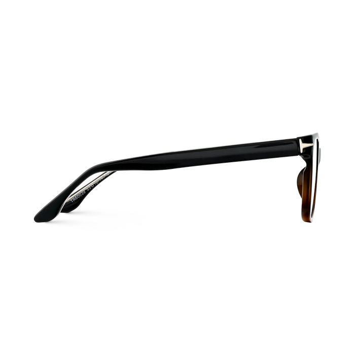 Eydology Trenton Black to Tortoise Square Eyeglasses 4