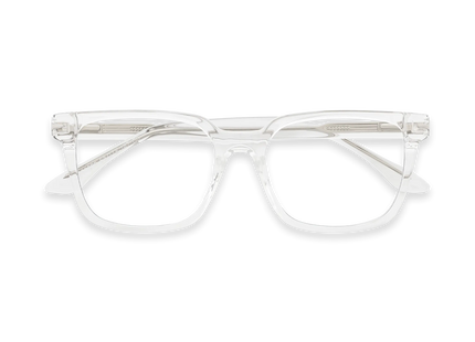 Eydology Trenton Clear Square Eyeglasses 1