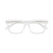 Eydology Trenton Clear Square Eyeglasses 1
