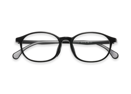 Eydology Trey Black Kids Glasses 1