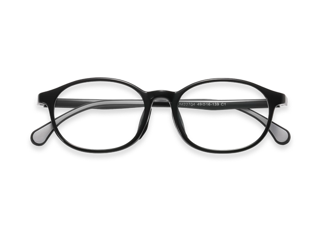 Eydology Trey Black Kids Glasses 1